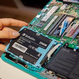 256GB SSD and RAM in a used laptop
